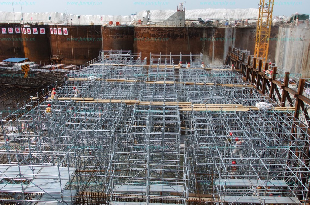 盤扣腳手架為什么在建筑之中如此盛行？